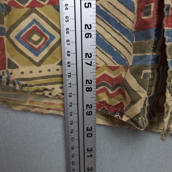 Orvis Mens Button-Up Shirt Large Aztec Southwest AOP Casual Outdoors Cotton - Picture 10 of 10